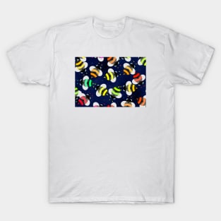 Bee Pattern T-Shirt